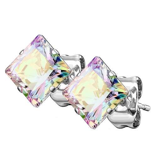 SESQ / 7mm - Silber / Rainbow