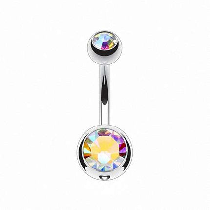 T23N04 - Silber |  Rainbow / 1,6mm x 10mm x 5x8mm