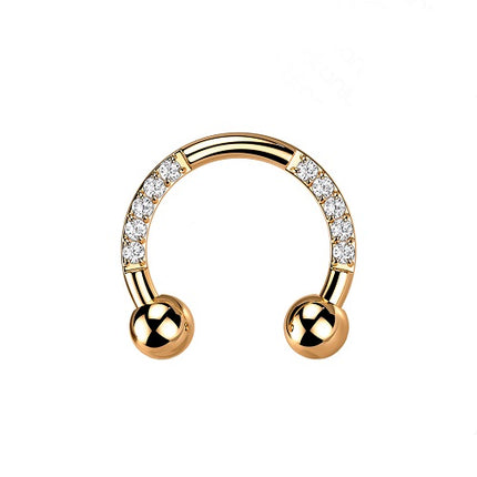 T23H05 | Rosegold - Clear | 1,2mm x 10mm x 3mm
