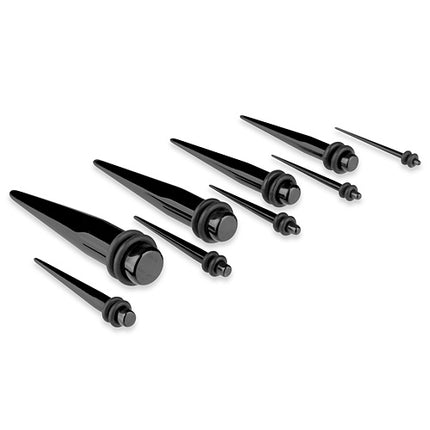 TAA-K ( Schwarz )  - 9er Set - 1,6mm - 10mm