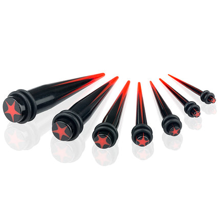 Expander Dehnstab Schwarz Stern Rot 3mm - 12mm oder Set