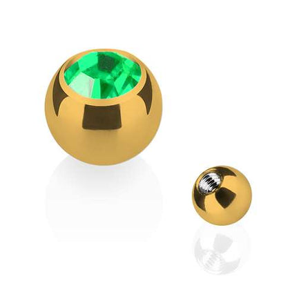 TBG03 ( Gold )  - 1,2mm x 4mm / Hellgrün