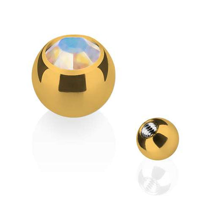 TBG03 ( Gold )  - 1,6mm x 5mm / Rainbow