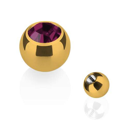 TBG03 ( Gold )  - 1,2mm x 3mm / Violett