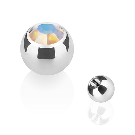 TBS03 ( Silber ) - 1,6mm x 3mm / Rainbow