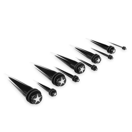 Expander Dehnstab Schwarz Stern Weiß 1,6mm - 12mm oder Set