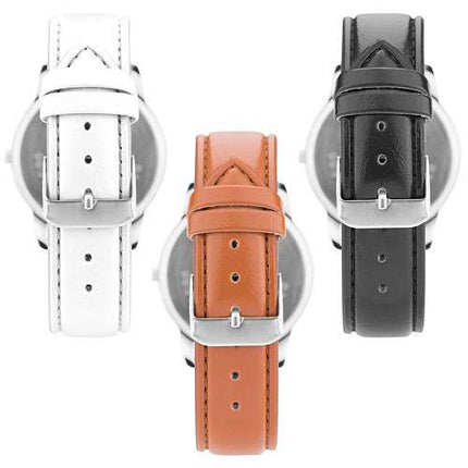 Armbanduhr mit Anker Maritim Vintage Style Unisex Quarzuhr Lederarmband